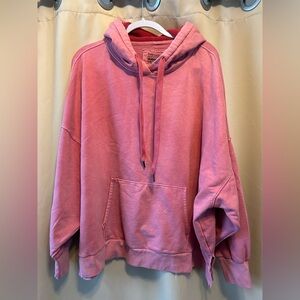 American Eagle Outfitters Pink Hoodie Sweater